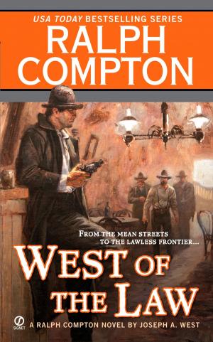 Book cover of Ralph Compton West of the Law