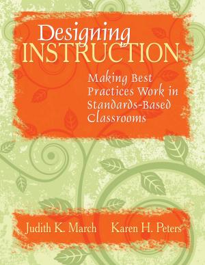 Book cover of Designing Instruction