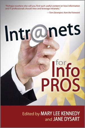Cover of the book Intranets for Info Pros by Marylaine Block