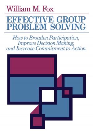 Book cover of Effective Group Problem Solving