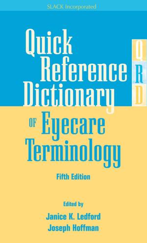 Cover of Quick Reference Dictionary of Eyecare Terminology, Fifth Edition