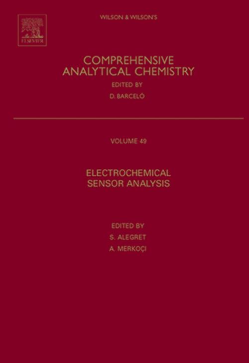 Cover of the book Electrochemical Sensor Analysis by , Elsevier Science