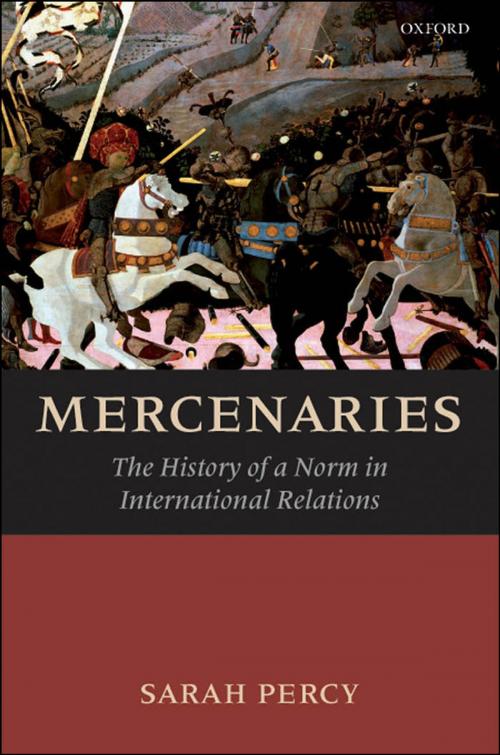 Cover of the book Mercenaries by Sarah Percy, OUP Oxford