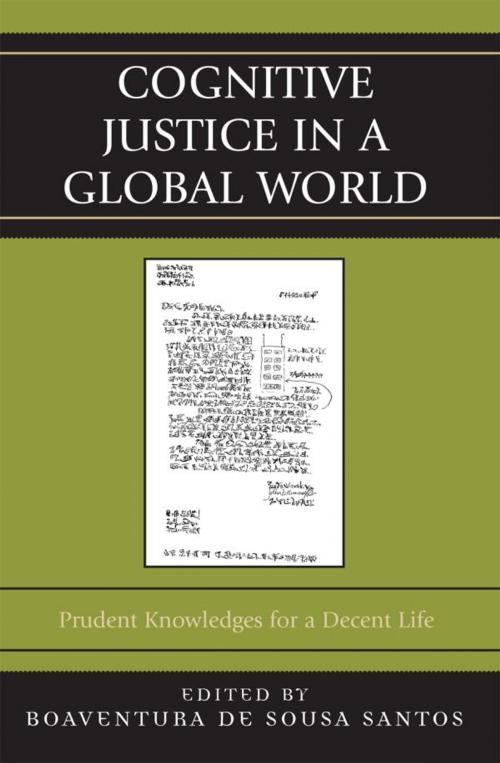 Cover of the book Cognitive Justice in a Global World by , Lexington Books