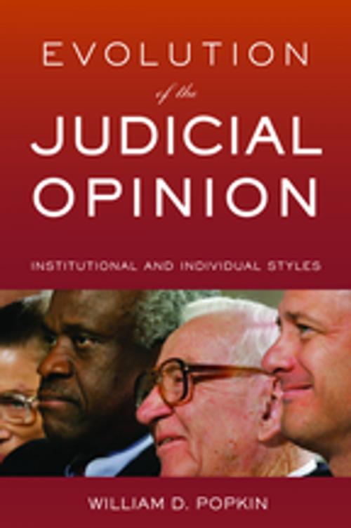 Cover of the book Evolution of the Judicial Opinion by William D. Popkin, NYU Press