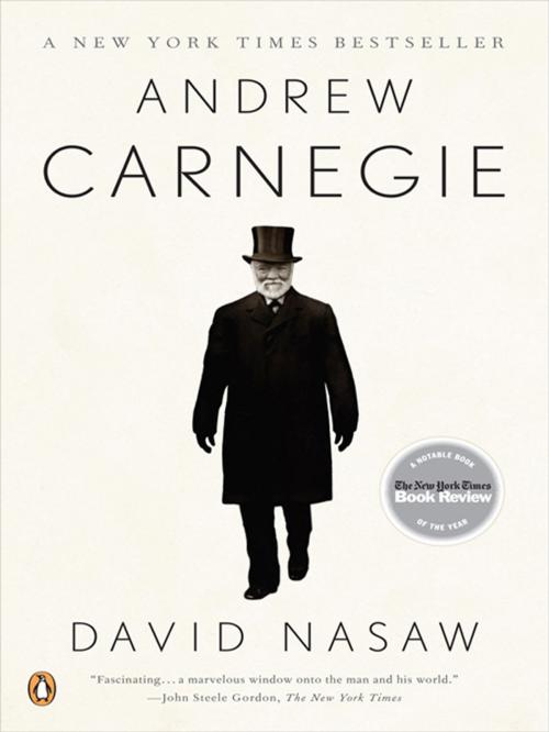 Cover of the book Andrew Carnegie by David Nasaw, Penguin Publishing Group