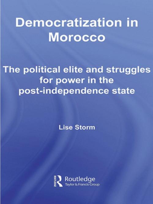 Cover of the book Democratization in Morocco by Lise Storm, Taylor and Francis