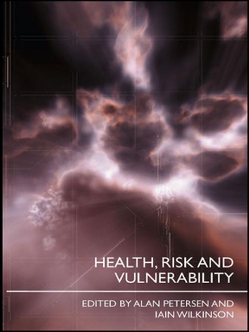 Cover of the book Health, Risk and Vulnerability by , Taylor and Francis
