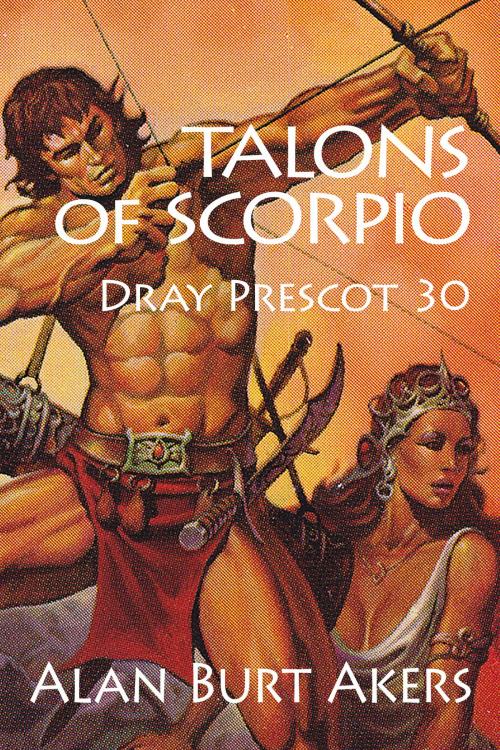Cover of the book Talons of Scorpio by Alan Burt Akers, Mushroom Publishing
