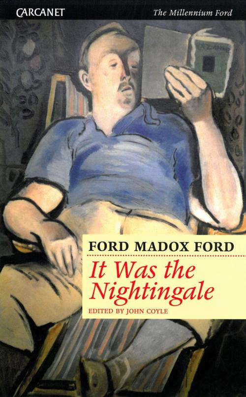 Cover of the book It Was the Nightingale by Ford Madox Ford, Carcanet Press Ltd.