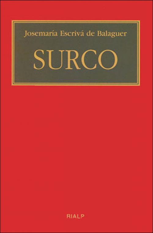 Cover of the book Surco by Josemaría Escrivá de Balaguer, Ediciones Rialp