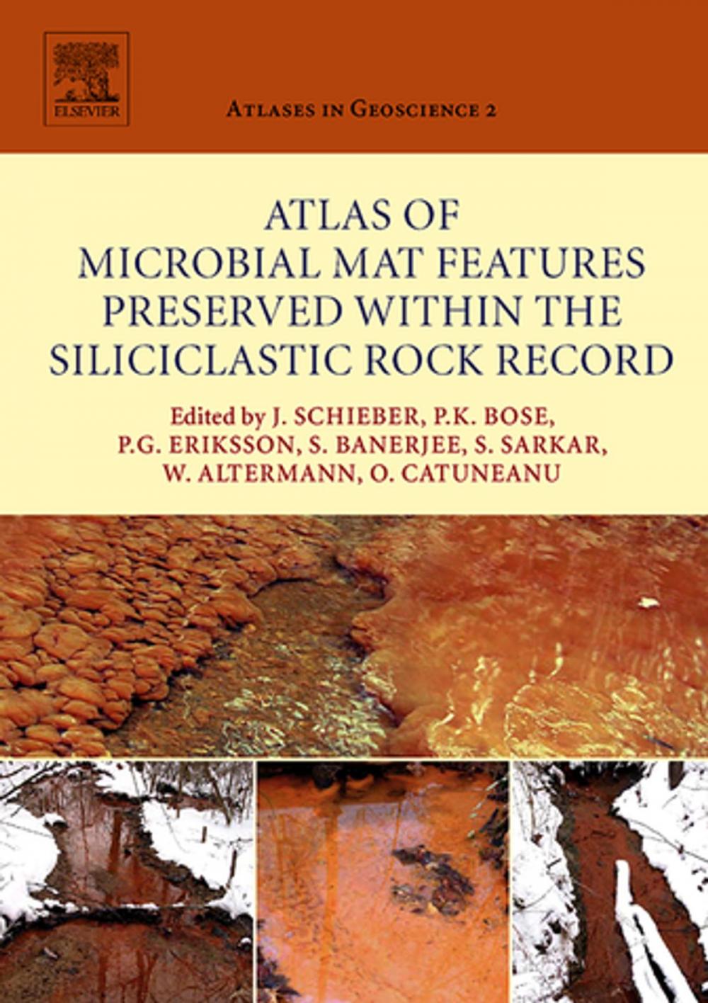 Big bigCover of Atlas of Microbial Mat Features Preserved within the Siliciclastic Rock Record