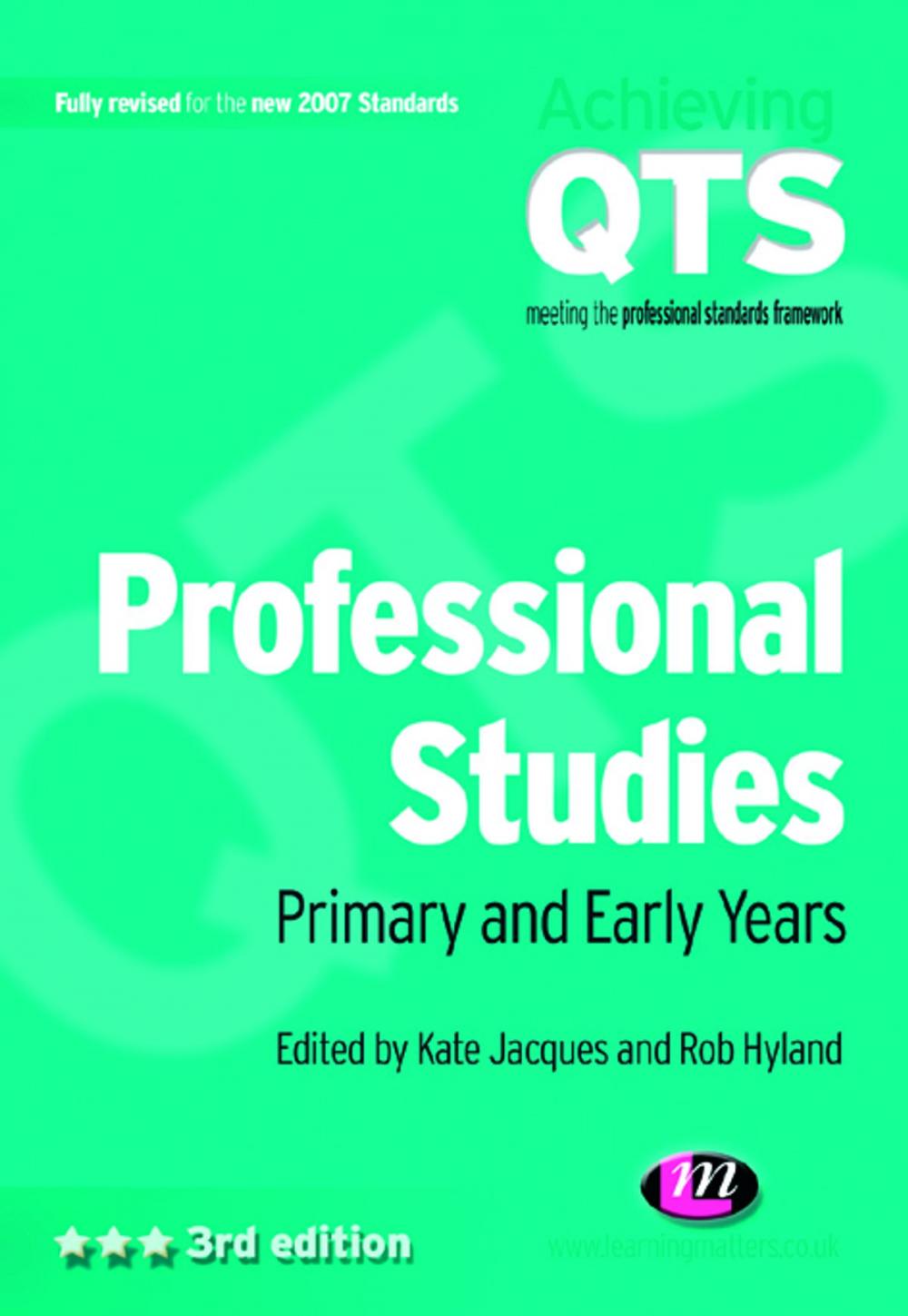 Big bigCover of Professional Studies: Primary and Early Years