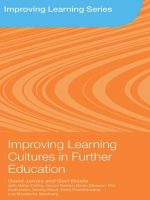 Book cover of Improving Learning Cultures in Further Education
