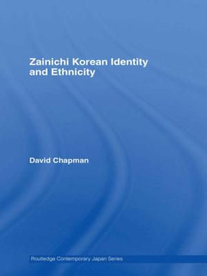 Book cover of Zainichi Korean Identity and Ethnicity