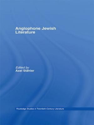 Cover of the book Anglophone Jewish Literature by Simon Abram