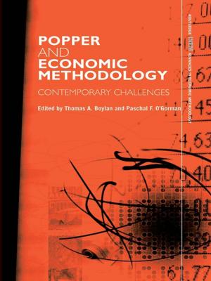 Cover of the book Popper and Economic Methodology by Richard Padovan