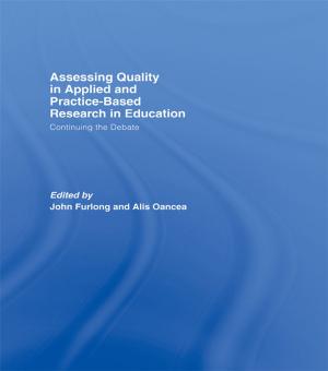 Cover of the book Assessing quality in applied and practice-based research in education. by Geir Hønneland