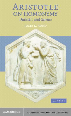 Cover of the book Aristotle on Homonymy by Leonardo R. Arriola