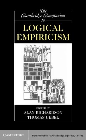 Cover of the book The Cambridge Companion to Logical Empiricism by Marci A. Hamilton