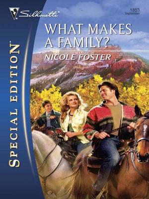 Cover of the book What Makes a Family? by Donna Clayton