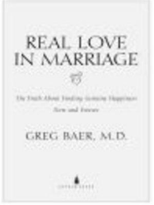 Book cover of Real Love in Marriage