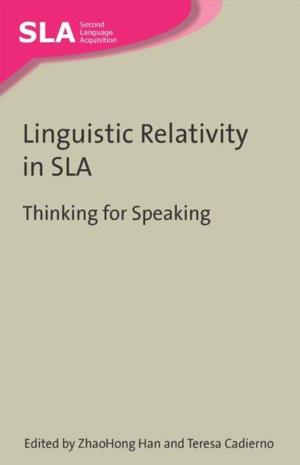 Book cover of Linguistic Relativity in SLA