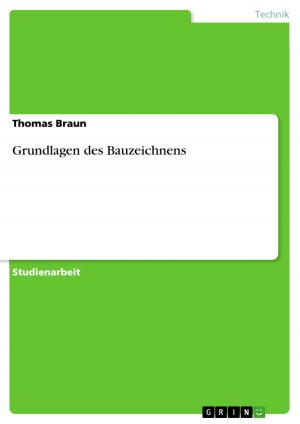 Cover of the book Grundlagen des Bauzeichnens by Joachim von Meien