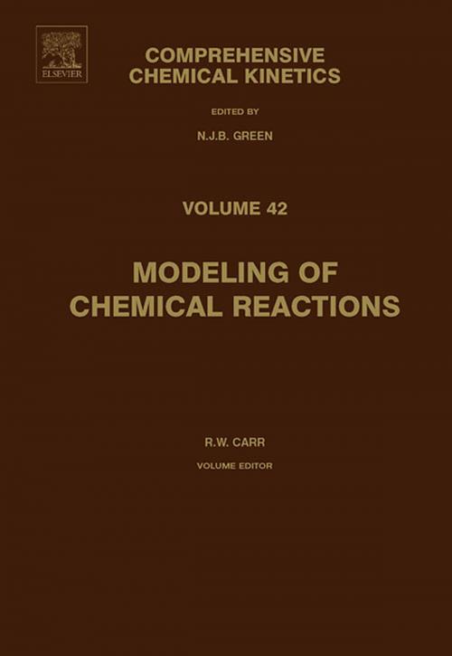 Cover of the book Modeling of Chemical Reactions by , Elsevier Science
