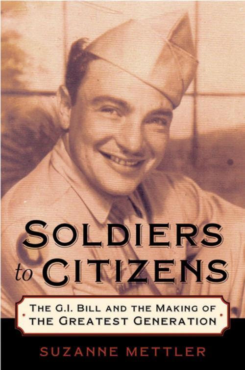 Cover of the book Soldiers to Citizens by Suzanne Mettler, Oxford University Press