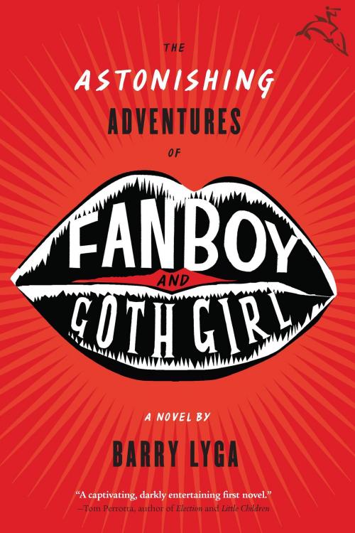 Cover of the book The Astonishing Adventures of Fanboy and Goth Girl by Barry Lyga, HMH Books