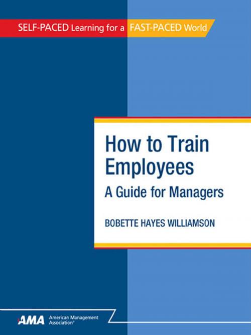 Cover of the book How to Train Employees: A Guide for Managers - EBook Edition by Bobette Hayes WILLIAMSON, AMACOM