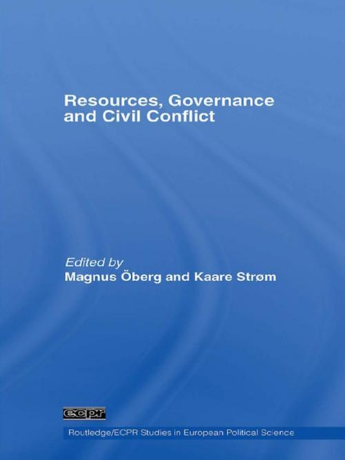 Cover of the book Resources, Governance and Civil Conflict by , Taylor and Francis