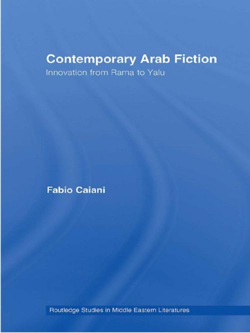 Cover of the book Contemporary Arab Fiction by Fabio Caiani, Taylor and Francis