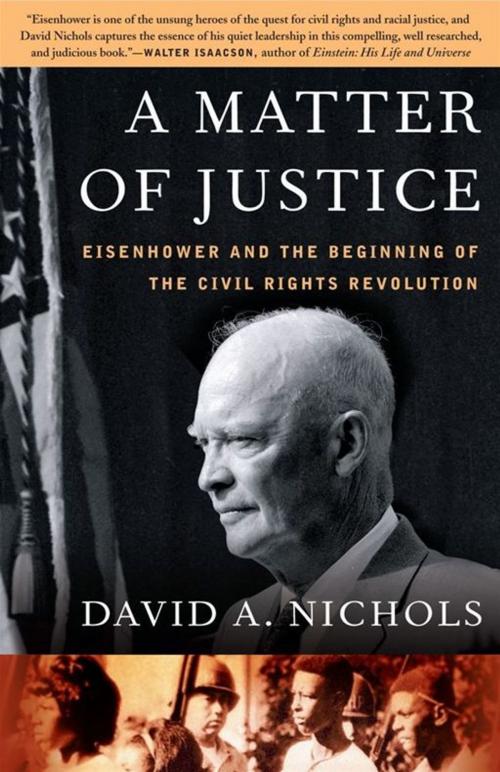 Cover of the book A Matter of Justice by David A. Nichols, Simon & Schuster