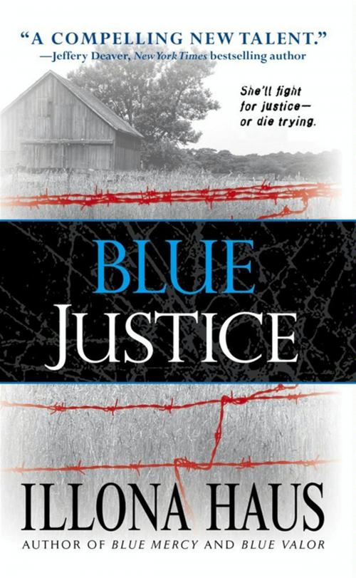 Cover of the book Blue Justice by Illona Haus, Pocket Books