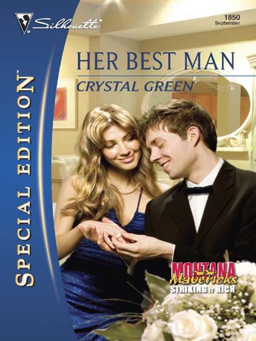 Cover of the book Her Best Man by Crystal Green, Silhouette