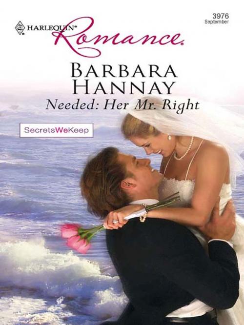 Cover of the book Needed: Her Mr. Right by Barbara Hannay, Harlequin
