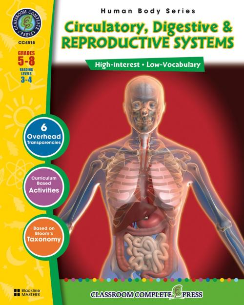Cover of the book Circulatory, Digestive & Reproductive Systems Gr. 5-8 by Susan Lang, Classroom Complete Press Ltd
