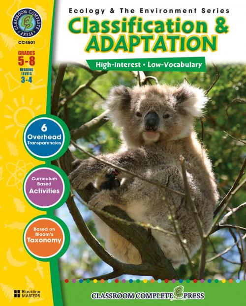Cover of the book Classification & Adaptation Gr. 5-8 by Angela Wagner, Classroom Complete Press Ltd