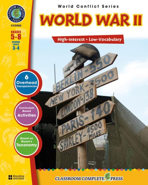 Cover of the book World War II Gr. 5-8 by Deborah Thompson, Classroom Complete Press Ltd