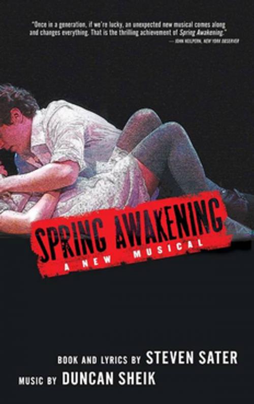 Cover of the book Spring Awakening by Steven Sater, Duncan Sheik, Theatre Communications Group