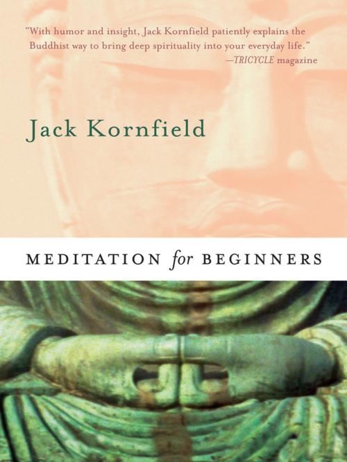 Cover of the book Meditation For Beginners by Jack Kornfield, Sounds True