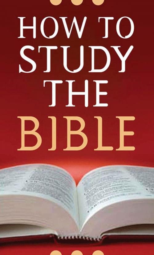 Cover of the book How to Study the Bible by Robert M. West, Barbour Publishing, Inc.