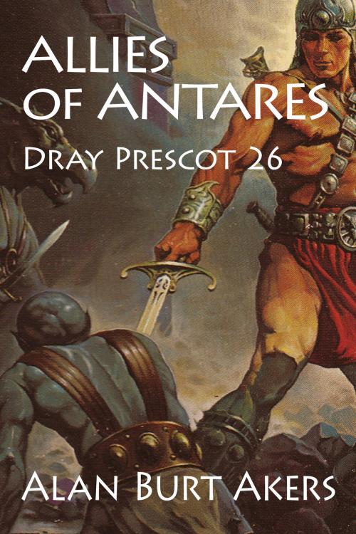 Cover of the book Allies of Antares by Alan Burt Akers, Mushroom Publishing