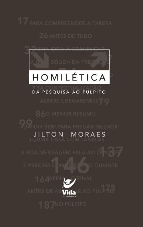 Cover of the book Homilética by Jilton Moraes, Editora Vida