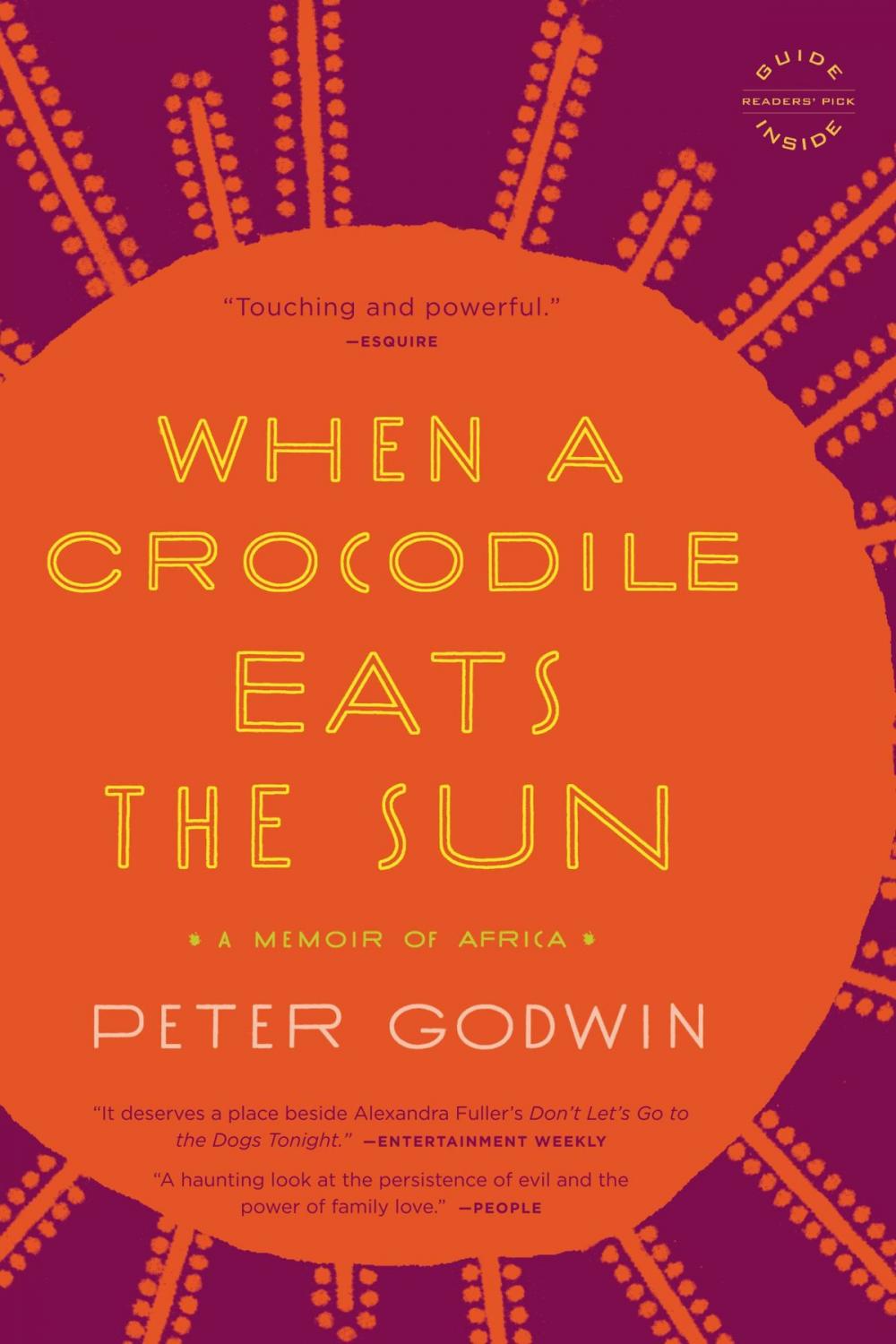 Big bigCover of When a Crocodile Eats the Sun