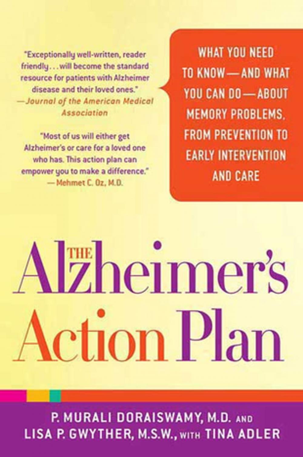 Big bigCover of The Alzheimer's Action Plan