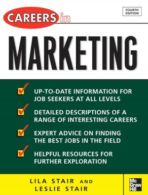 Cover of the book Careers in Marketing by Mark Hankin, Dennis Morse, Carol Bennett-Clarke