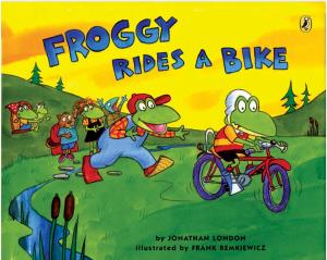 Cover of the book Froggy Rides a Bike by Ellen Raskin